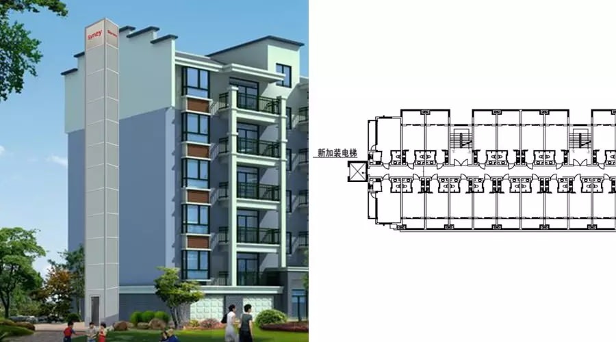西尼機(jī)電引領(lǐng)舊樓加裝電梯市場-暖心解決中低層高齡住戶出行難問題